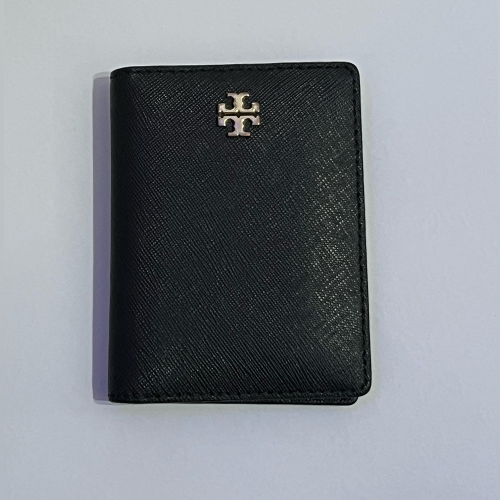 Tory Burch Emerson Foldable mini wallet/card case.